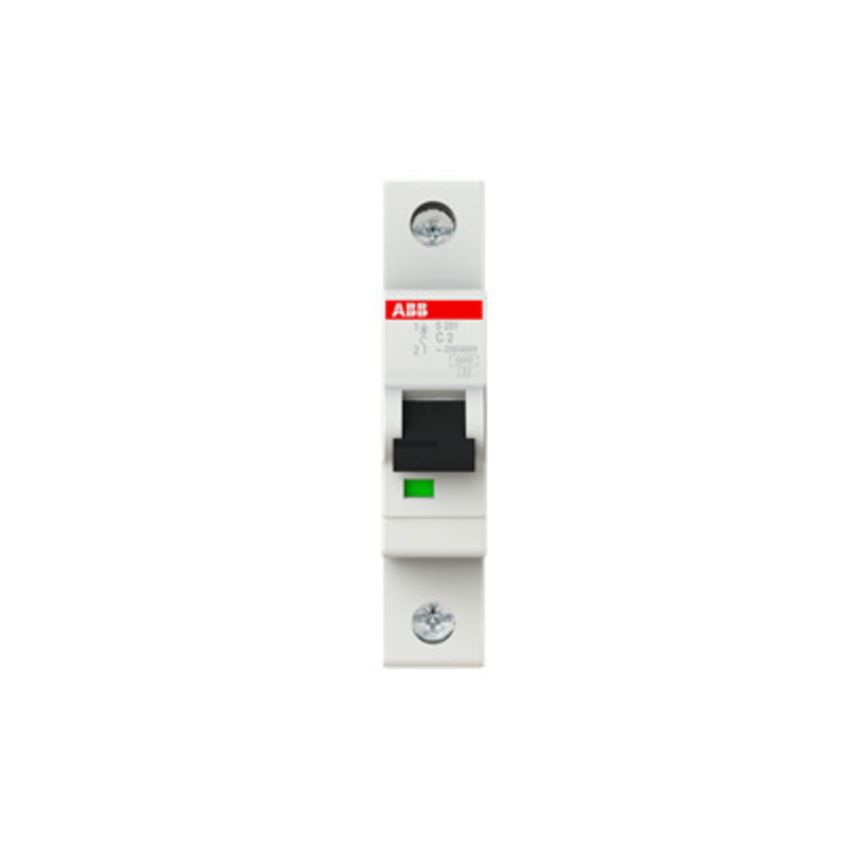 Disyuntor Miniatura ABB S201-C2 (2A, 1 Polo)