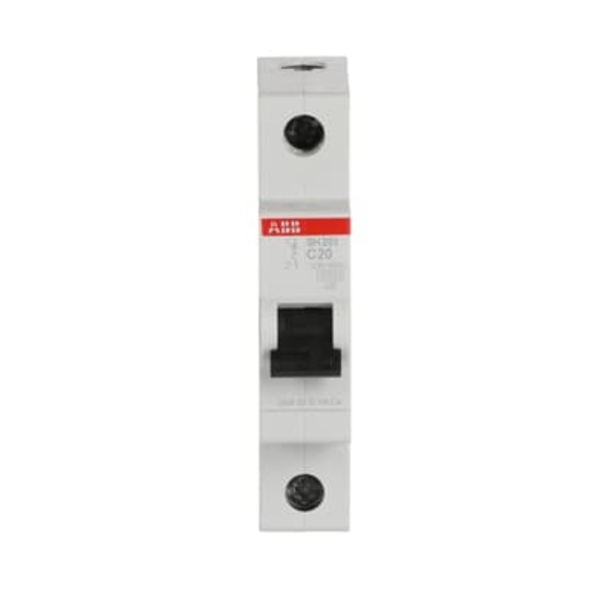 Disyuntor Miniatura ABB SH201-C20 (20A, 1 Polo)