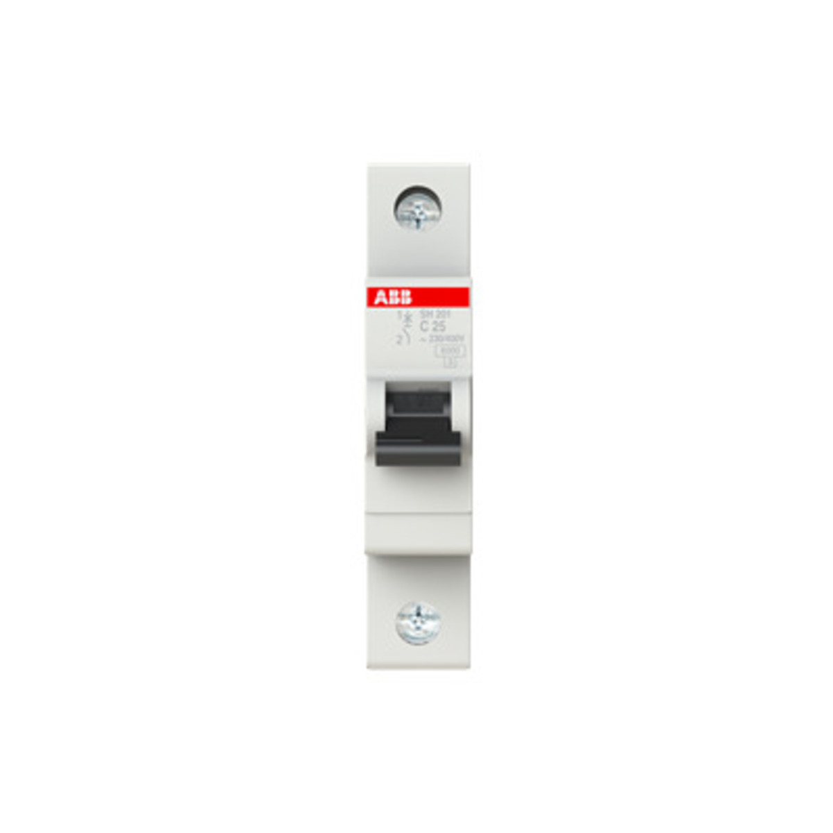 Disyuntor Miniatura ABB SH201-C25 (25A, 1 Polo)