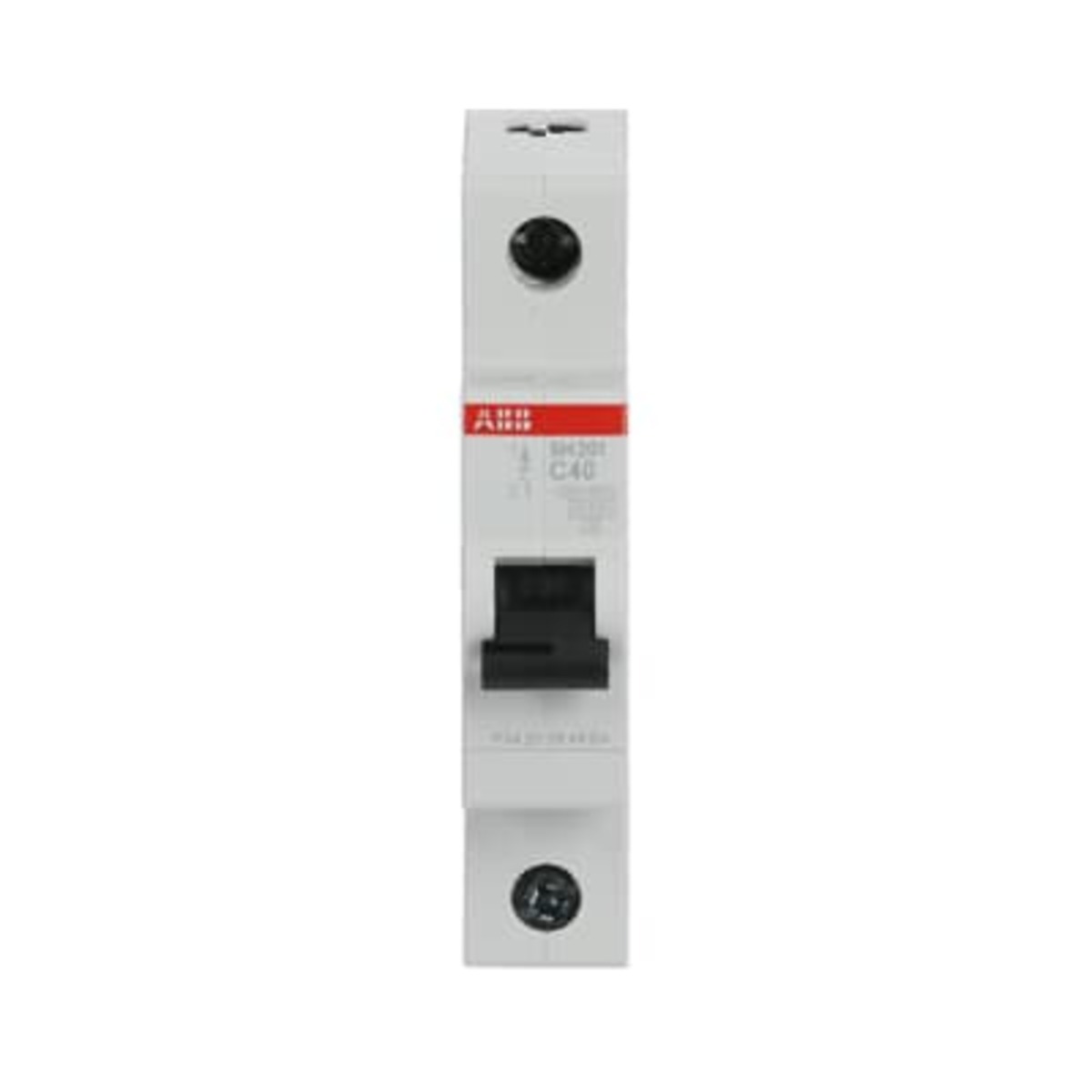 Disyuntor Miniatura ABB SH201-C40 (40A, 1 Polo)