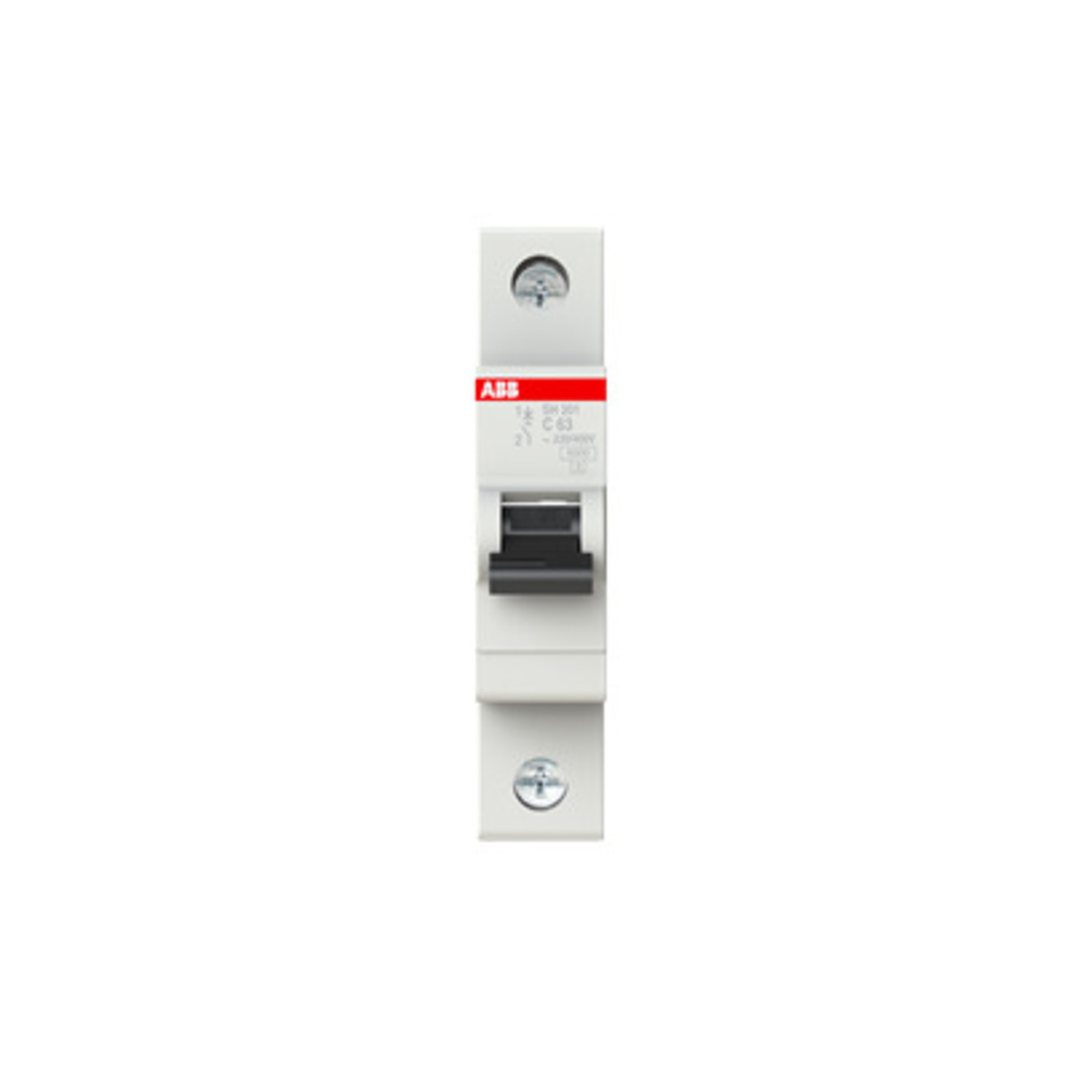 Disyuntor Miniatura ABB SH201-C63 (63A, 1 Polo)