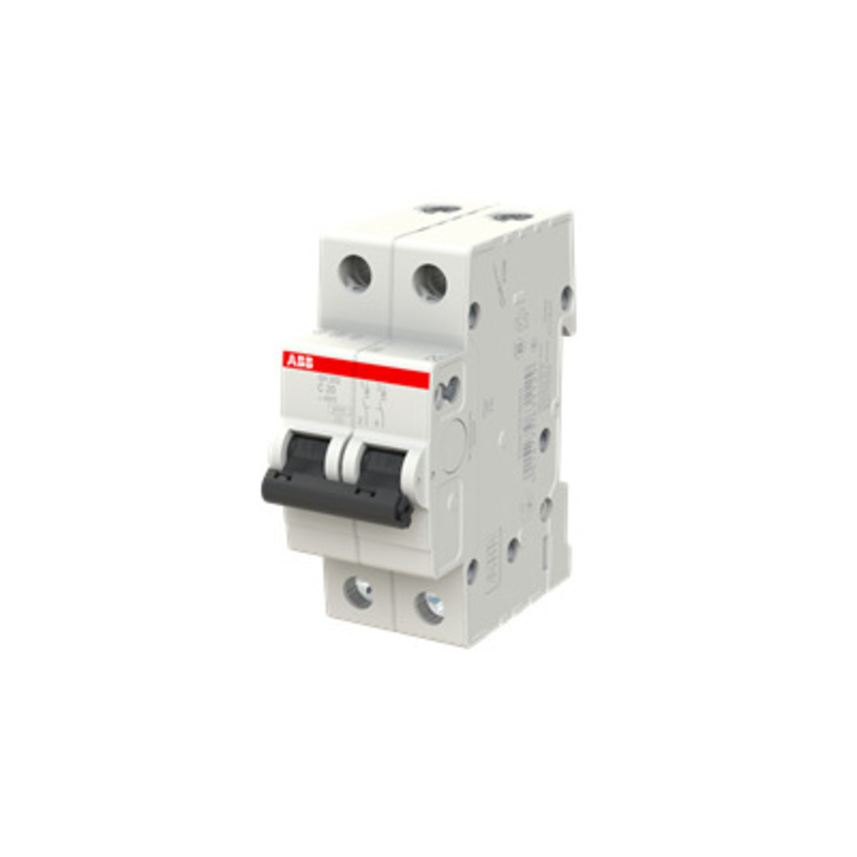 Disyuntor Miniatura ABB SH202-C20 (20A, 2 Polos)