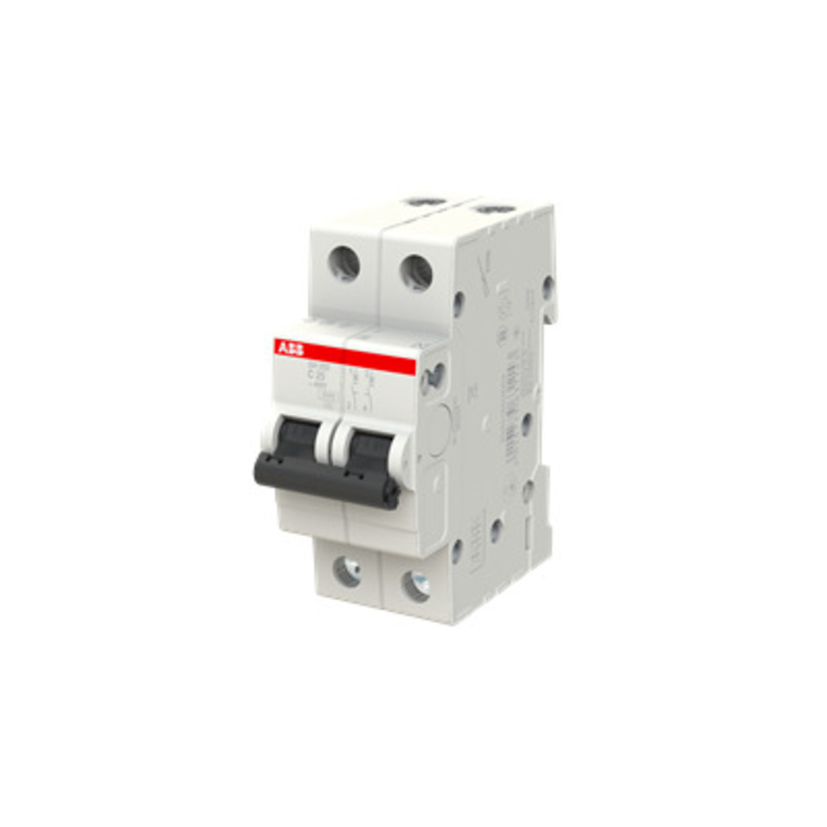 Disyuntor Miniatura ABB SH202-C25 (25A, 2 Polos)
