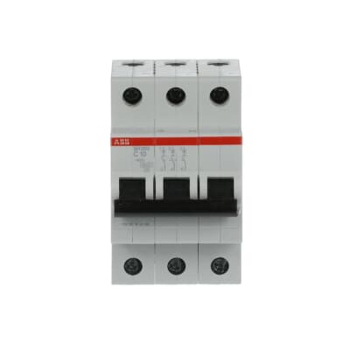 Disyuntor Miniatura ABB SH203-C10 (10A, 3 Polos)